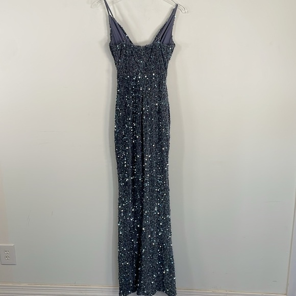 Baltic Born Emeris Sequin Gown Sz S - Picture 8 of 9